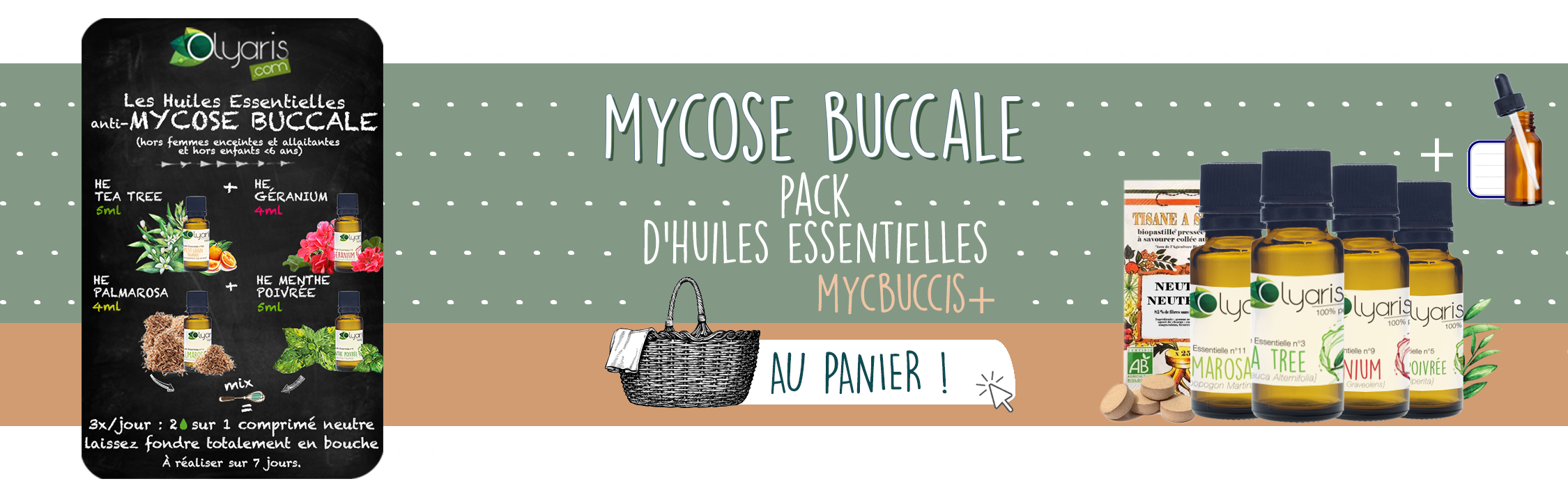 Mycose Buccale : Les Huiles Essentielles à Utiliser par Olyaris
